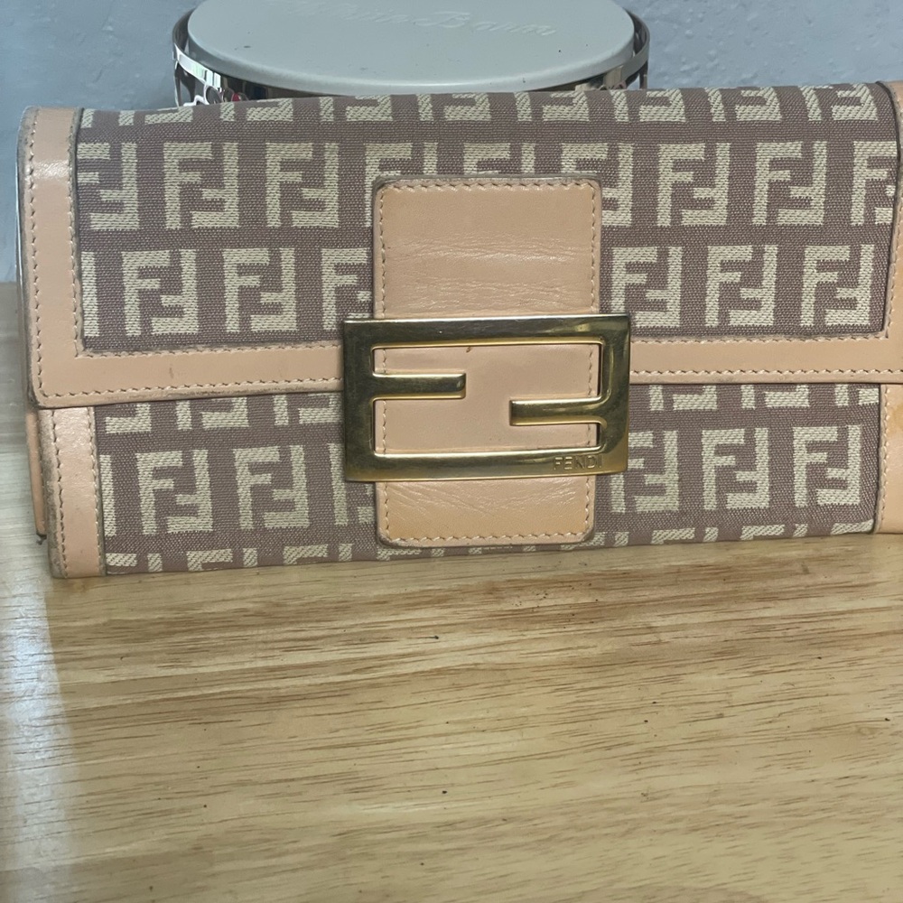 Fendi long wallet